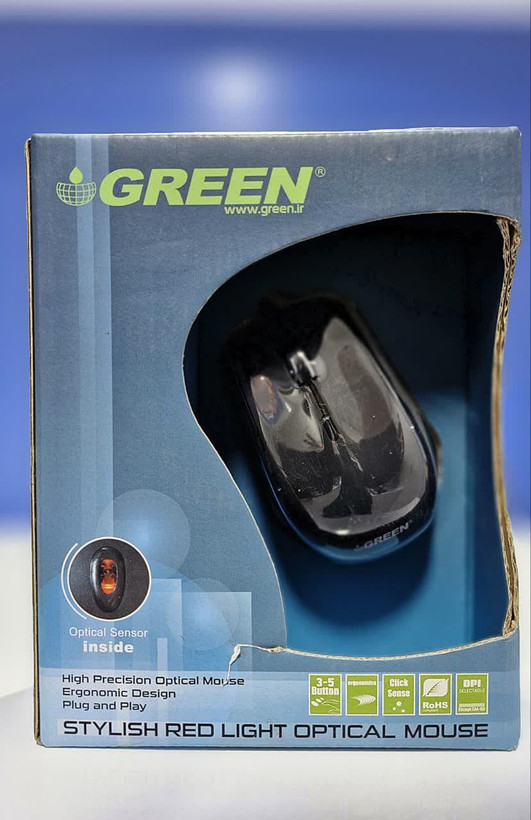 موس سیم دار گرین مدل GM-102