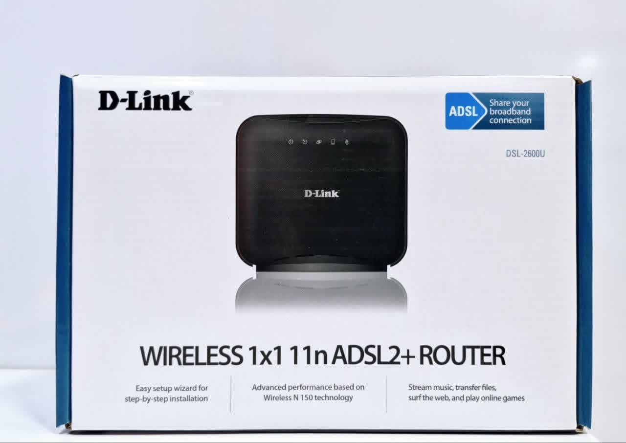 مودم-روترADSL2 ,بی سیم دی لینک مدل DSL-2600U