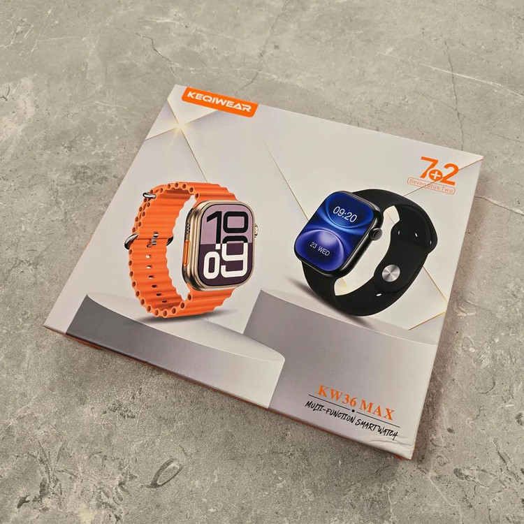 ساعت هوشمند طرح اپل واچ مدل KW36 MAX