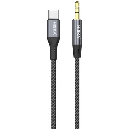 کابل صدا تایپ سی TYPE-C به AUX 3.5 هیسکا مدل HISKA-W45