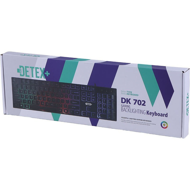 کیبورد سیم دار DETEX.DK702