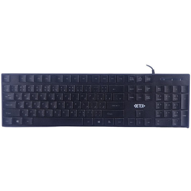 کیبورد سیم دار DETEX.DK702