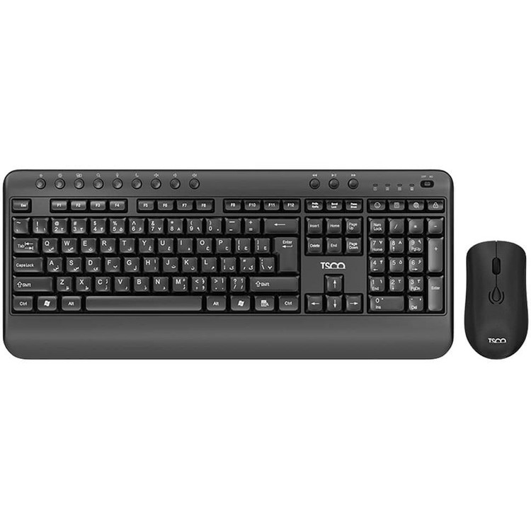 ست ماوس و کیبورد بی سیم تسکو مدل TKM7029W