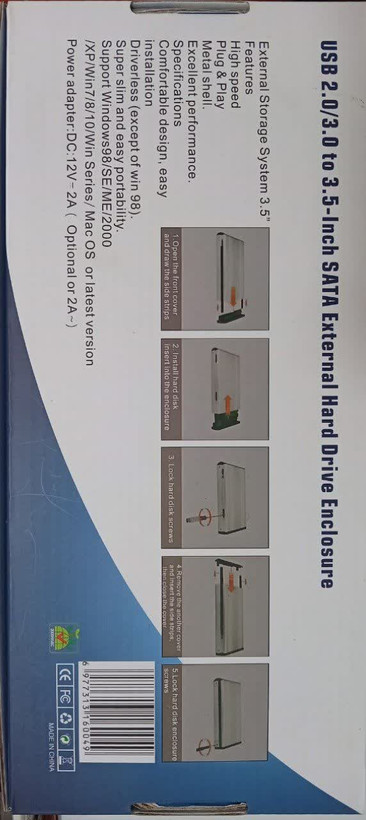 باکس هارد 3/5 اینچی آرکو ar1104